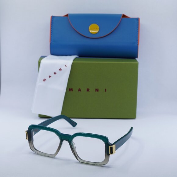Final Price! Marni ZAMALEK OPTICAL 2SC Green Fade Eyeglasses